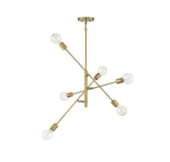 Six Light Chandelier M10084NB