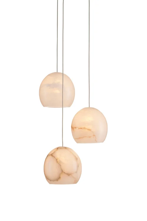 Lazio 3-Light Round Multi-Drop Pendant