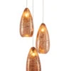Rame 3-Light Round Multi-Drop Pendant