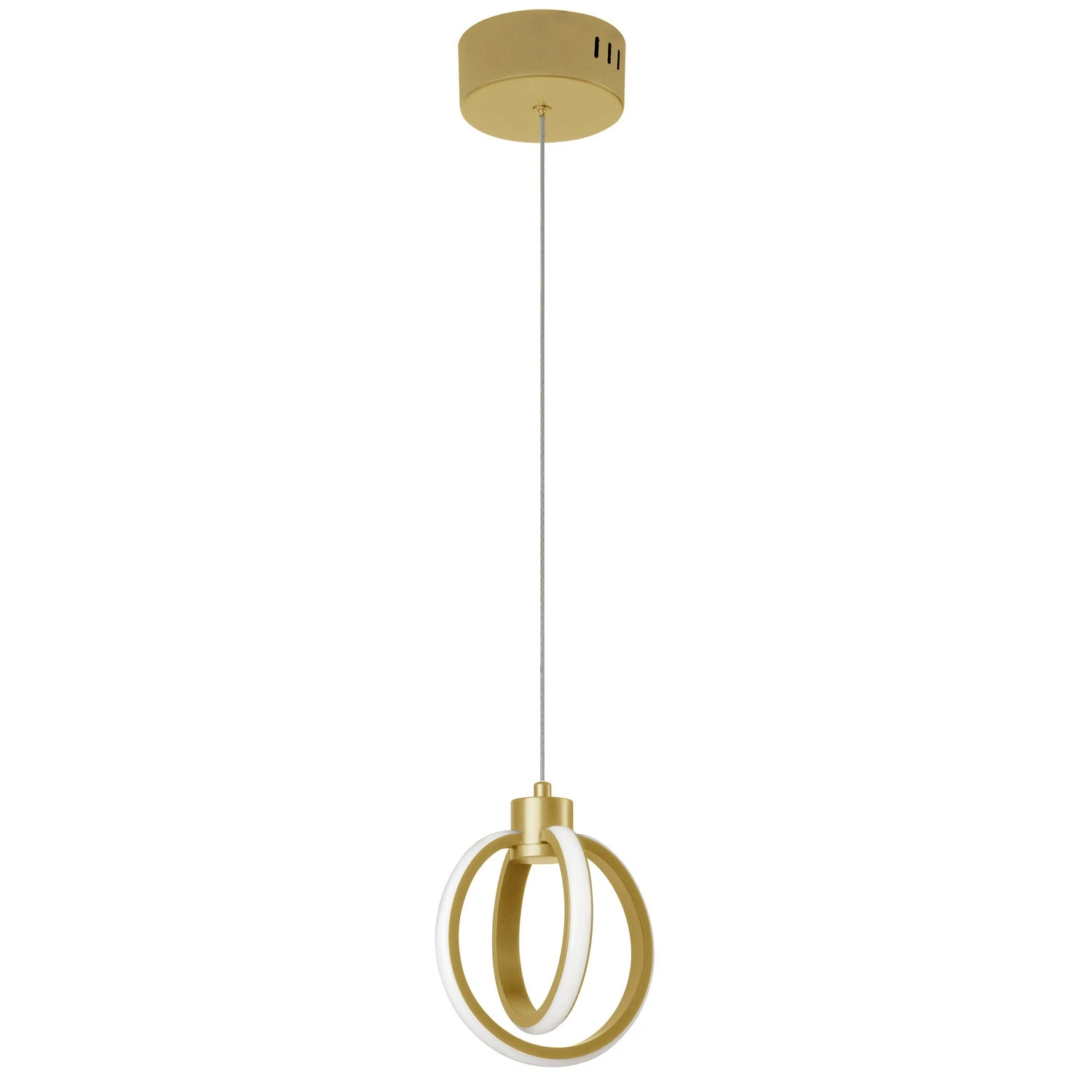 Dainolite 2-Lights 14W Polished Chrome Cord Pendant - Image 3