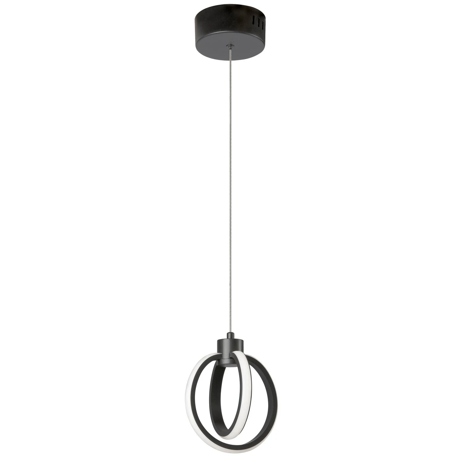 Dainolite 2-Lights 14W Polished Chrome Cord Pendant