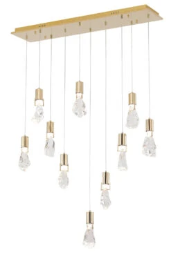 Ten Light Chandelier MAT09C40G