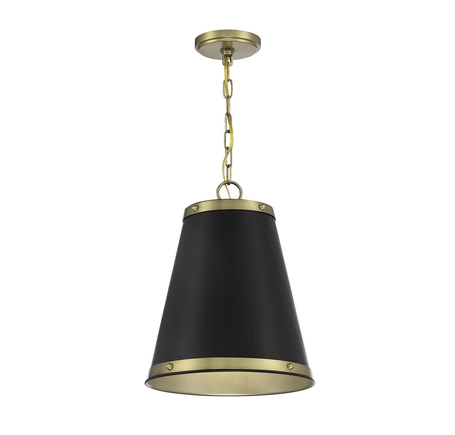 One Light Pendant M7014MBKNB