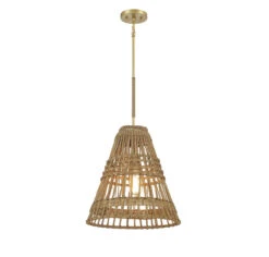 One Light Pendant M7035NRNB