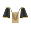 Two Light Wall Sconce M90076MBKNB
