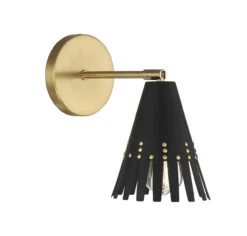 One Light Wall Sconce M90103MBKNB