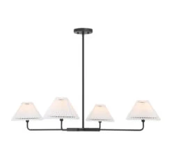 Four Light Chandelier M100121MBK