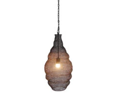 One Light Pendant AC01C12BLK