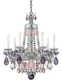 Hamilton Rock Crystal Chandelier