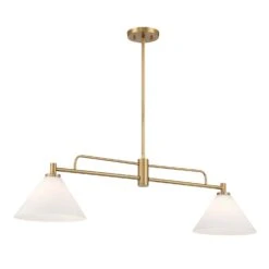 Two Light Chandelier M100136NB