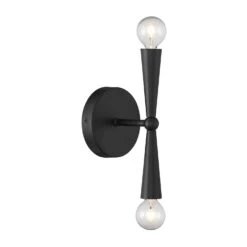 Two Light Wall Sconce M90110MBK