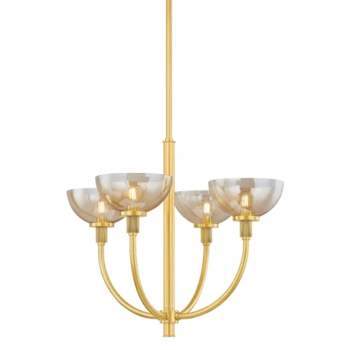 Mid. Chandeliers - Glass Up H981804-AGB