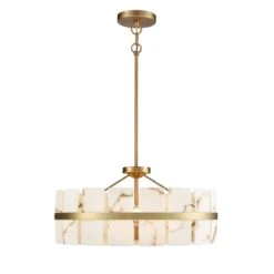 DVI Luna Alabaster Chandelier