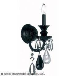 Hamilton Rock Crystal Wall Sconce