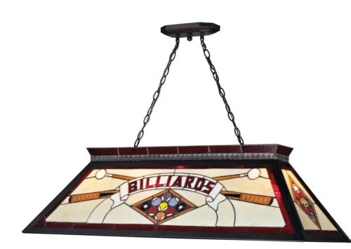 Z-LIte Tiffany Billiard Linear Suspension