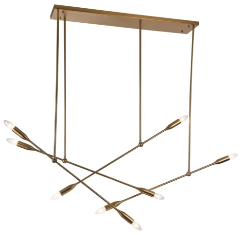 Eight Light Chandelier DU119