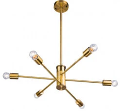 Six Light Chandelier DU77G