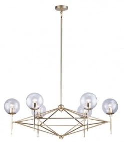 Six Light Chandelier DU79