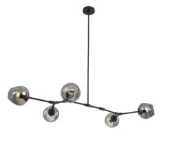 Five Light Chandelier SH02B-SMK