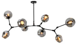 Eight Light Chandelier MA11XBLK-SMK