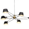 Six Light Chandelier DLS12C72B